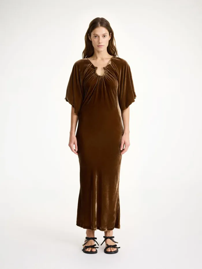 Dresses Women By Malene Birger Rosae Maxi Dress Bison