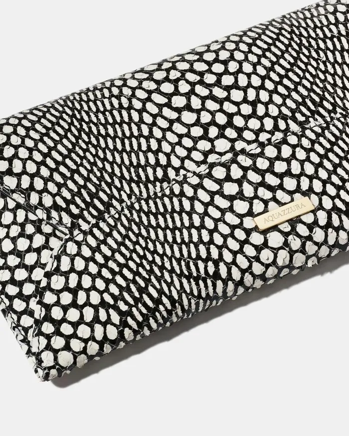 Envelope Clutch Blackwhite Women Aquazzura Clutch Bags Envelope Clutch Blackwhite Women Aquazzura Clutch Bags