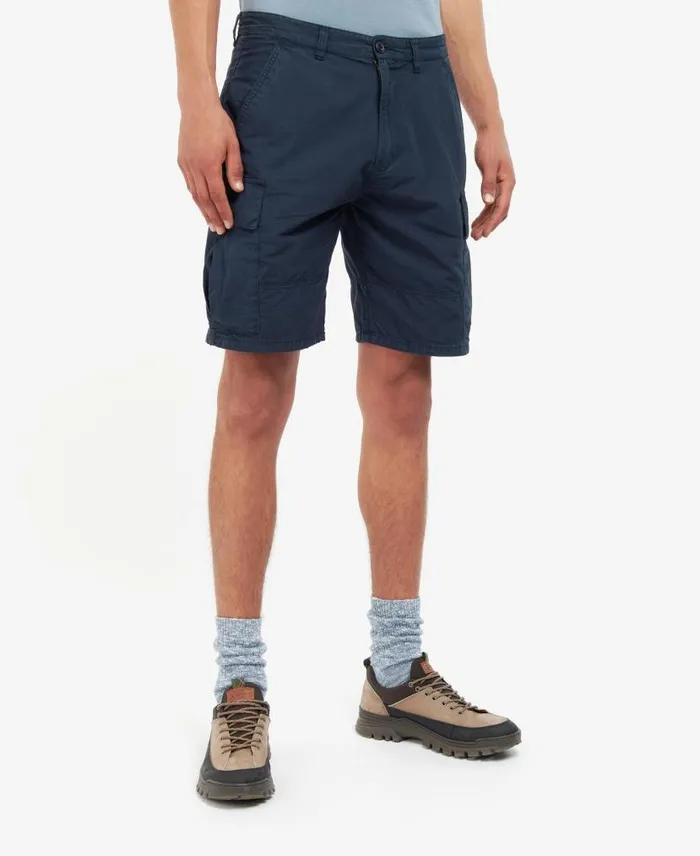 Essential Ripstop Cargo Shorts Ivy Green Men Barbour Trousers and Shorts