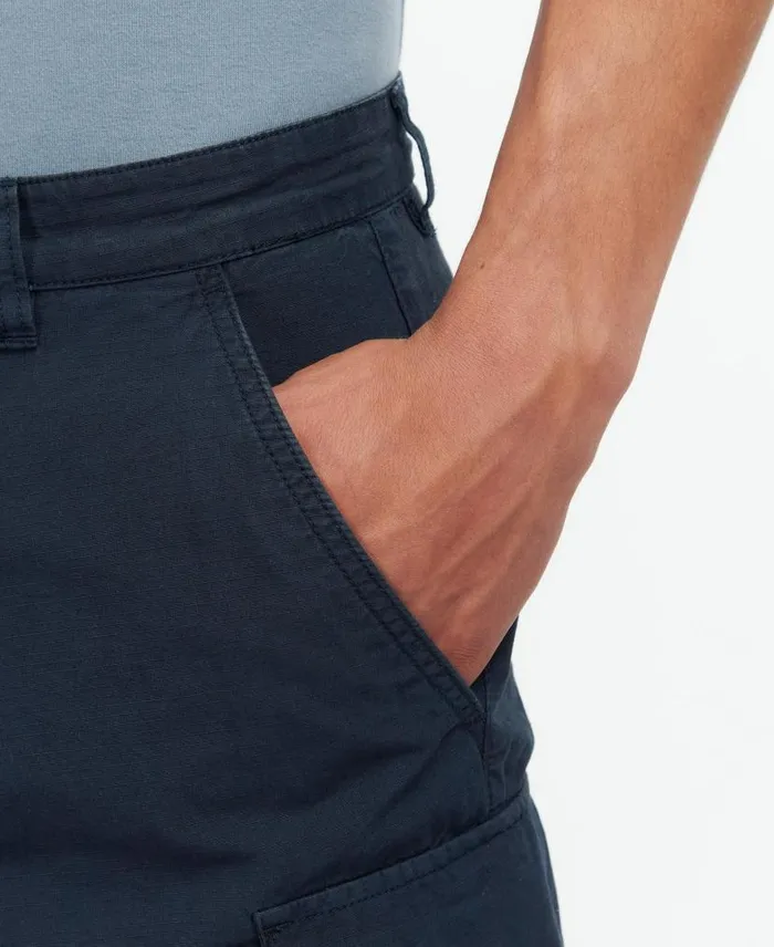 Essential Ripstop Cargo Shorts Ivy Green Men Barbour Trousers and Shorts