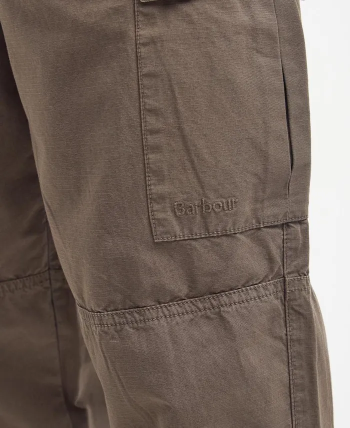 Essential Ripstop Cargo Trousers Tarmac Men Barbour Trousers and Shorts