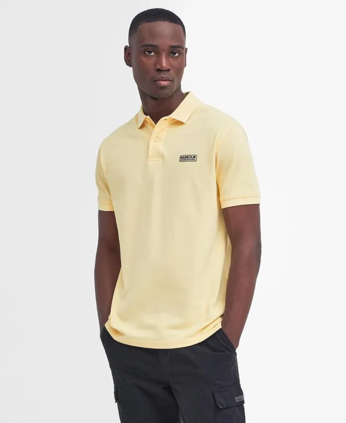 Essential ShortSleeved Polo Shirt Pine Grove Men Barbour Polo Shirts