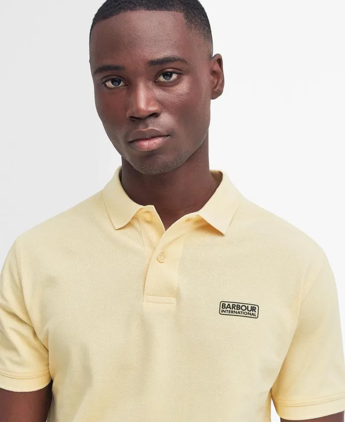 Essential ShortSleeved Polo Shirt Pine Grove Men Barbour Polo Shirts