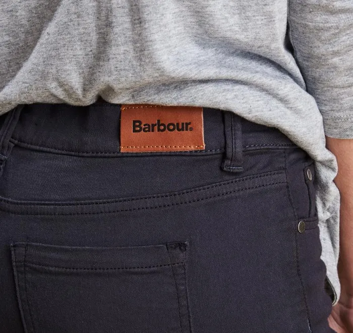Essential Slim Jeans White Women Barbour Trousers and Shorts