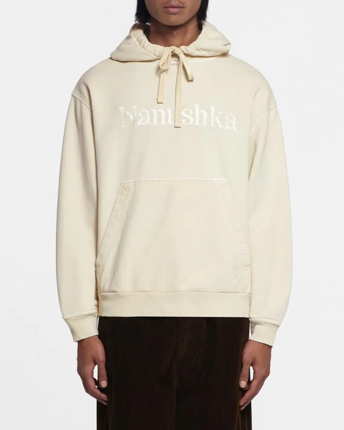 Ever Organically Grown CottonFleece Hoodie Shell Symbol WomenMen Nanushka Tops