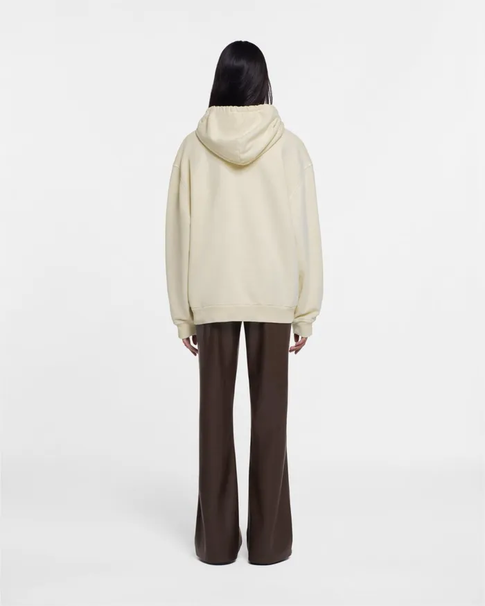 Ever Organically Grown CottonFleece Hoodie Shell Symbol WomenMen Nanushka Tops