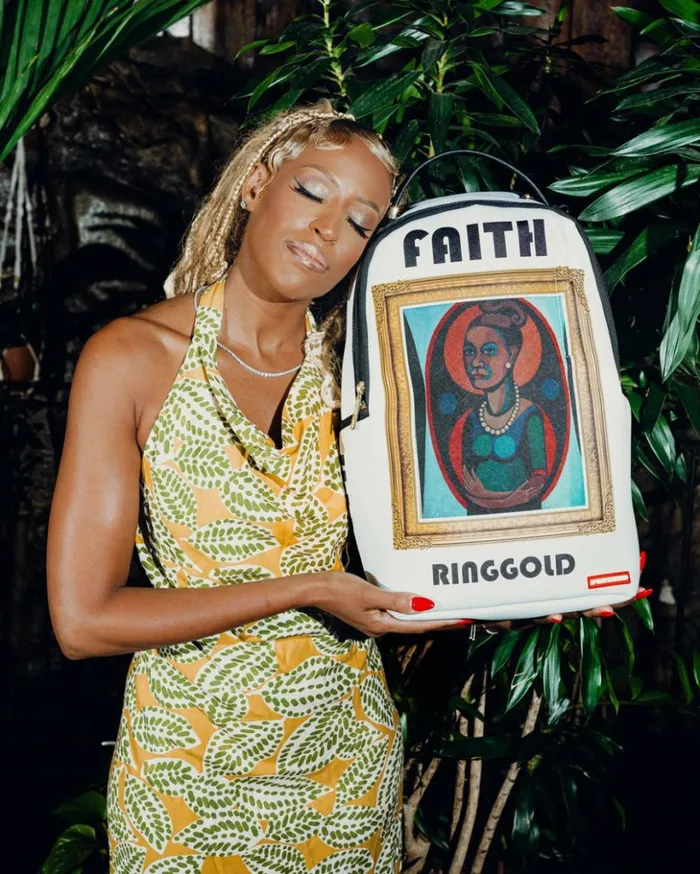 FAITH RINGOLD SELFPORTRAIT BACKPACK SUPER LIMITED Bags SPRAYGROUND