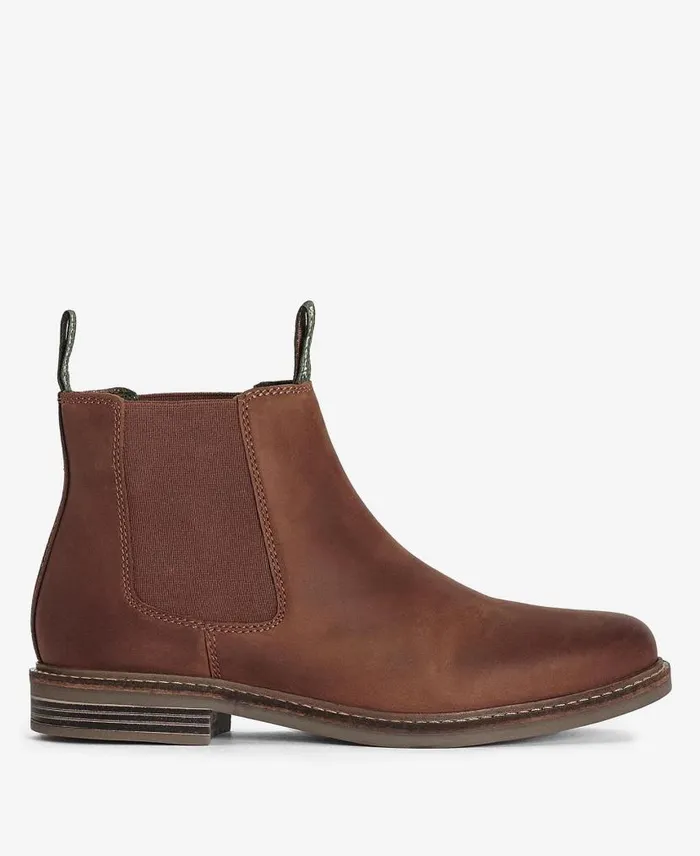 Farsley Chelsea Boots Black Men Barbour Boots