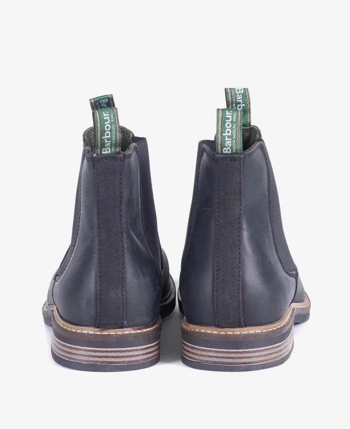 Farsley Chelsea Boots Black Men Barbour Boots