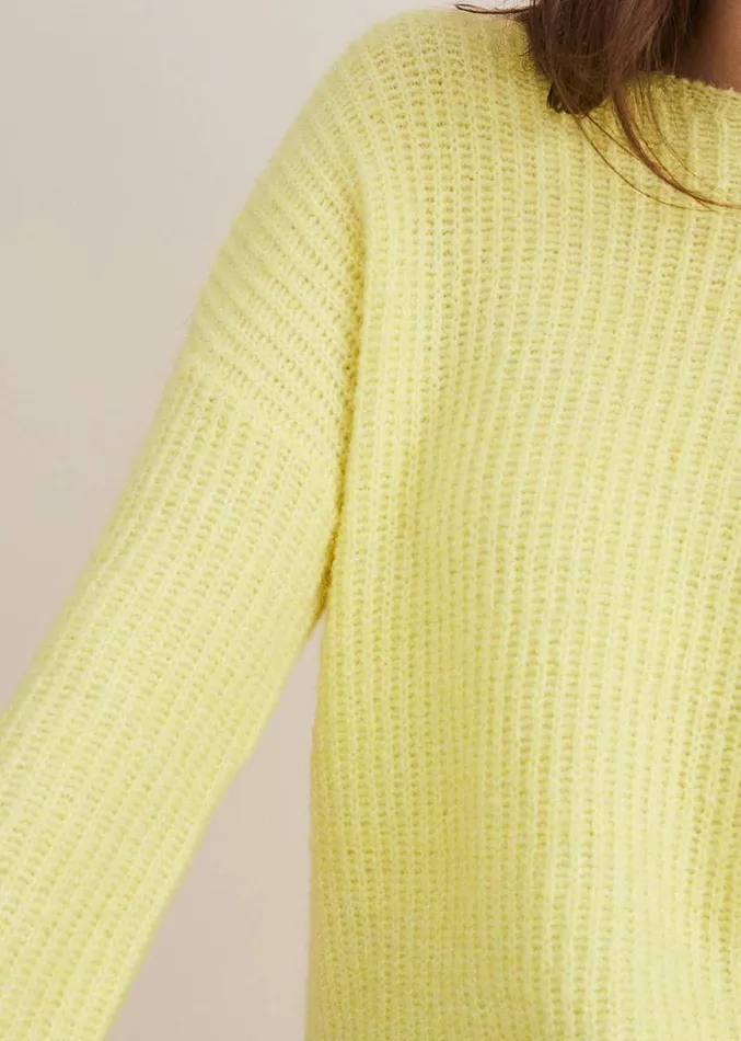 Fay Mohair Open Knitted Jumper Sherbet Women Phase Eight Knitwear