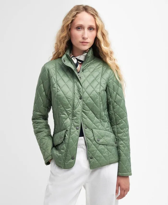 Flyweight Cavalry Quilted Jacket Trench Women Barbour Quilted Jackets