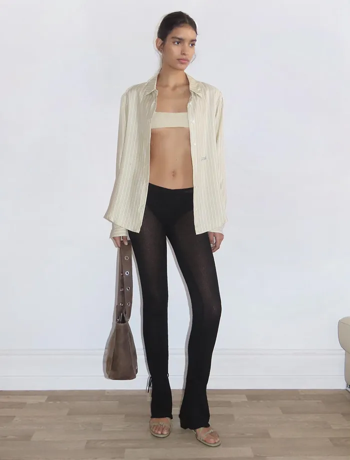 Foggo Black Women Paloma Wool Trousers