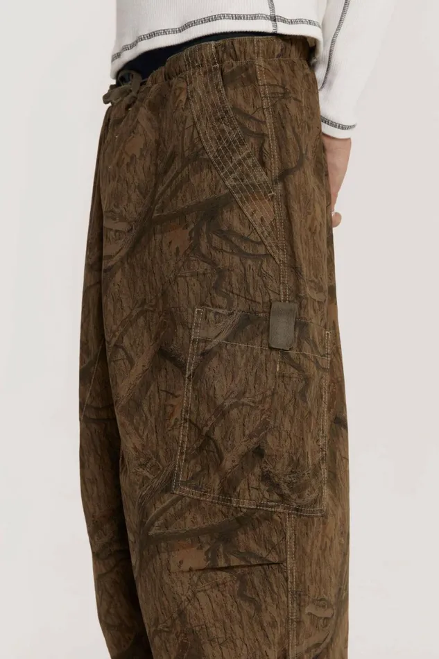 Forest Camo Parachute Pants Green Men Jaded London Parachute Pants Forest Camo Parachute Pants Green Men Jaded London Parachute Pants
