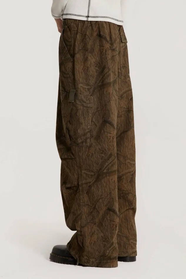 Forest Camo Parachute Pants Green Men Jaded London Parachute Pants Forest Camo Parachute Pants Green Men Jaded London Parachute Pants