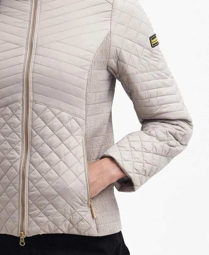Formation Quilted Jacket Black Women Barbour Quilted Jackets