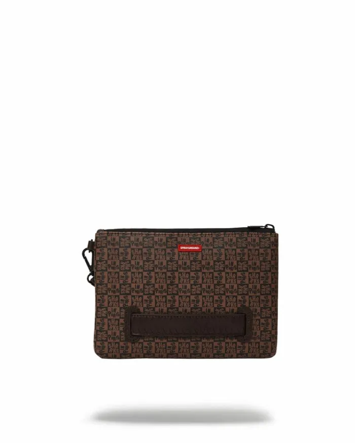 FRENZY SHARKS CROSSOVER CLUTCH Bags SPRAYGROUND