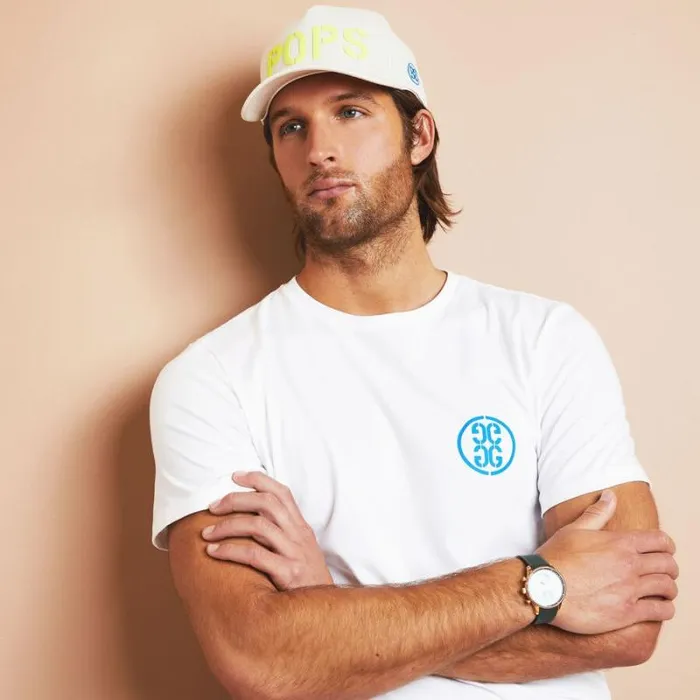 GFORE LIMITED EDITION WORDS COTTON TEE Snow Men Hoodies and Tees