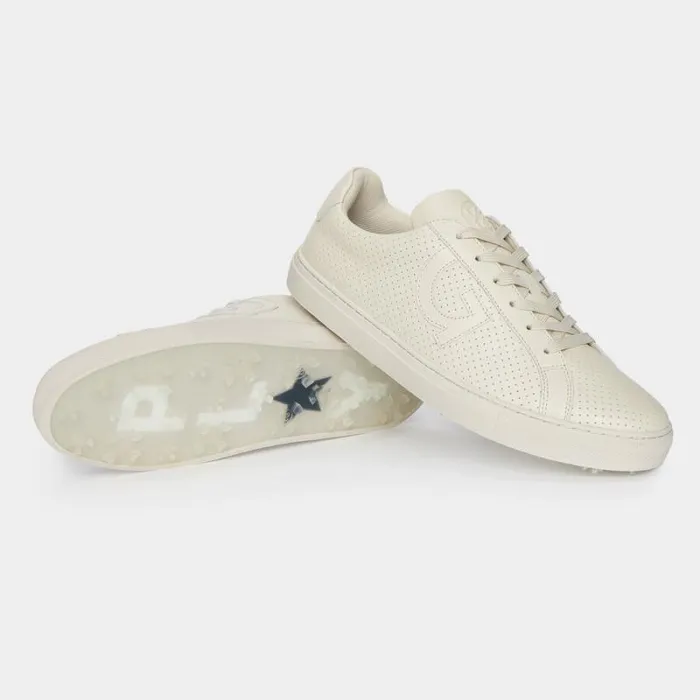 GFORE MEN039S PERFORATED DURF GOLF SHOE Stone Men Golf Shoes