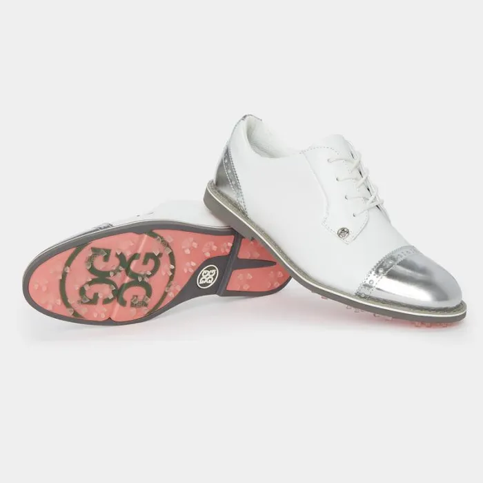 GFORE WOMEN039S GALLIVANTER LEATHER CAP TOE GOLF SHOE Snow Women Golf Shoes