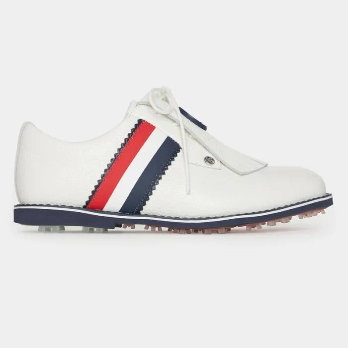 GFORE WOMEN039S GALLIVANTER PEBBLE LEATHER KILTIE GOLF SHOE Snow Women Golf Shoes
