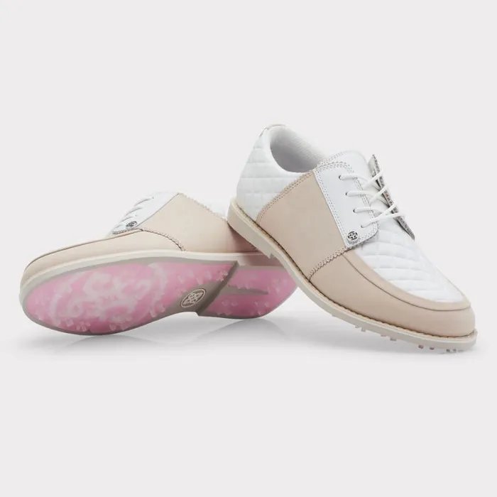 GFORE WOMEN039S QUILTED GALLIVANTER GOLF SHOE Sea Stone Women Golf Shoes