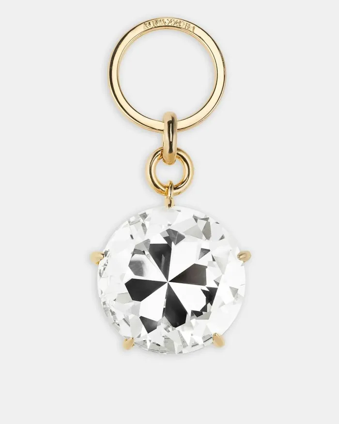 Galactic Crystal Key Holder Gold Women Aquazzura Jewelry Galactic Crystal Key Holder Gold Women Aquazzura Jewelry