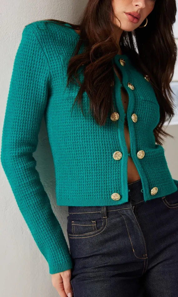 Generation Love Clothing Sweaters and Sweatshirts Cypress Cardigan Topaz 8211 Women