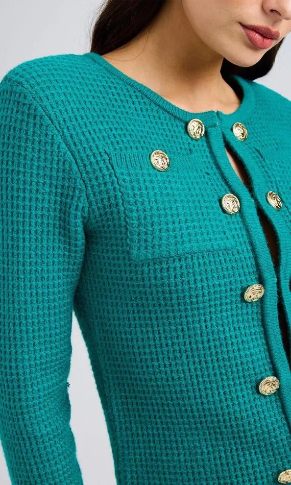 Generation Love Clothing Sweaters and Sweatshirts Cypress Cardigan Topaz 8211 Women