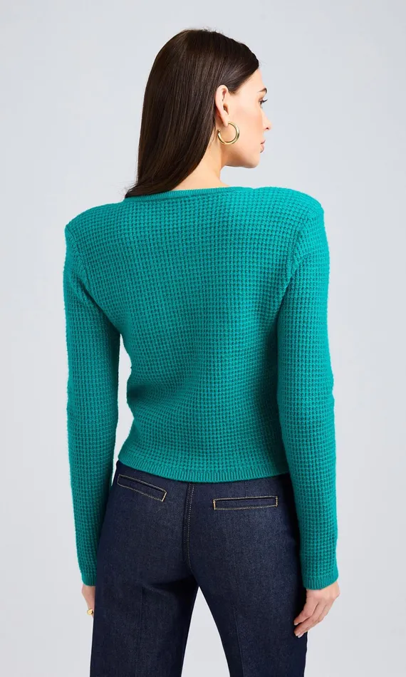 Generation Love Clothing Sweaters and Sweatshirts Cypress Cardigan Topaz 8211 Women
