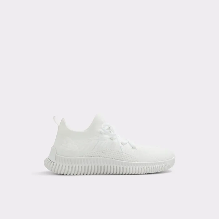 Gilga White Textile Knit Women ALDO Sneakers