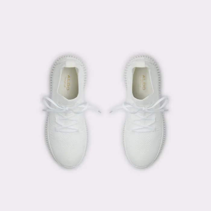 Gilga White Textile Knit Women ALDO Sneakers