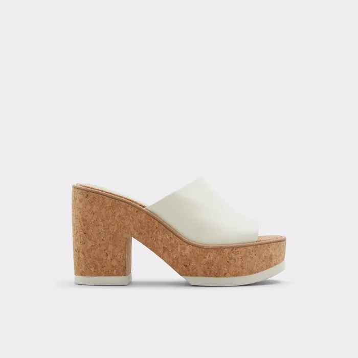 Glawien White Women ALDO Mule Shoes