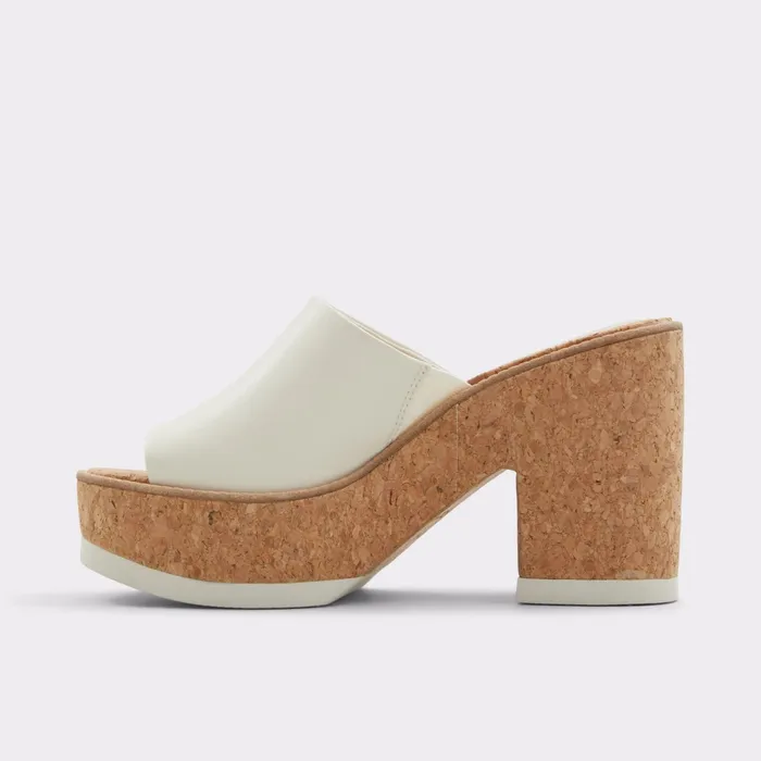Glawien White Women ALDO Mule Shoes