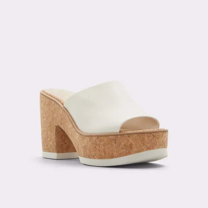 Glawien White Women ALDO Mule Shoes