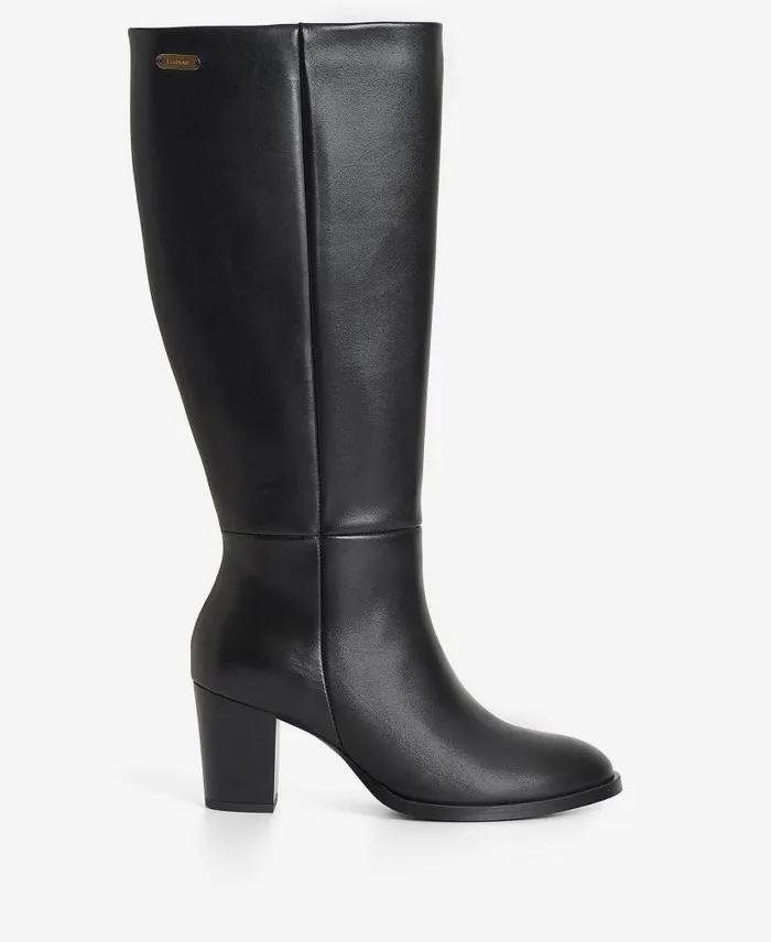 Gloria KneeHigh Boots Classic Black Women Barbour Boots