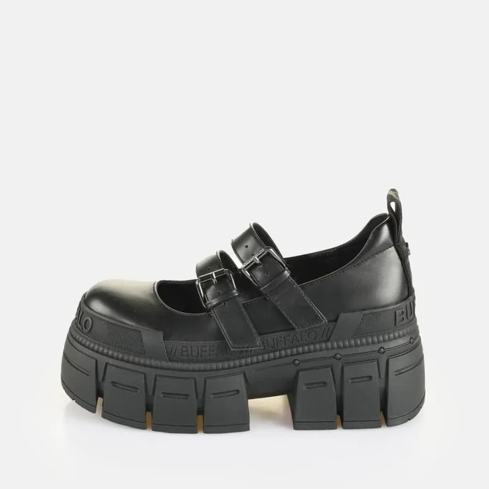 Gospher Ballerina Black Buffalo Ballet Flats