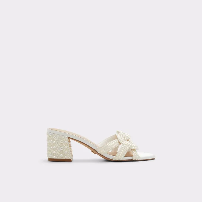 Grandly White Women ALDO Heels