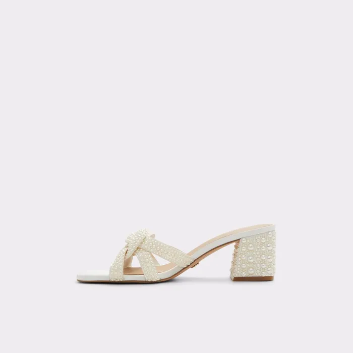 Grandly White Women ALDO Heels
