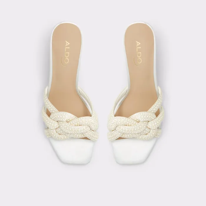 Grandly White Women ALDO Heels