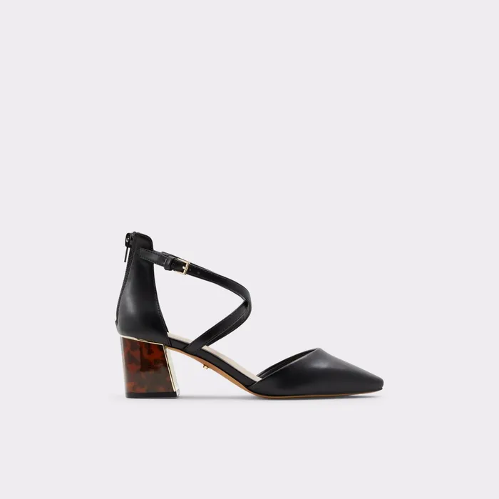 Grarwen Black Synthetic Smooth Women ALDO Heels