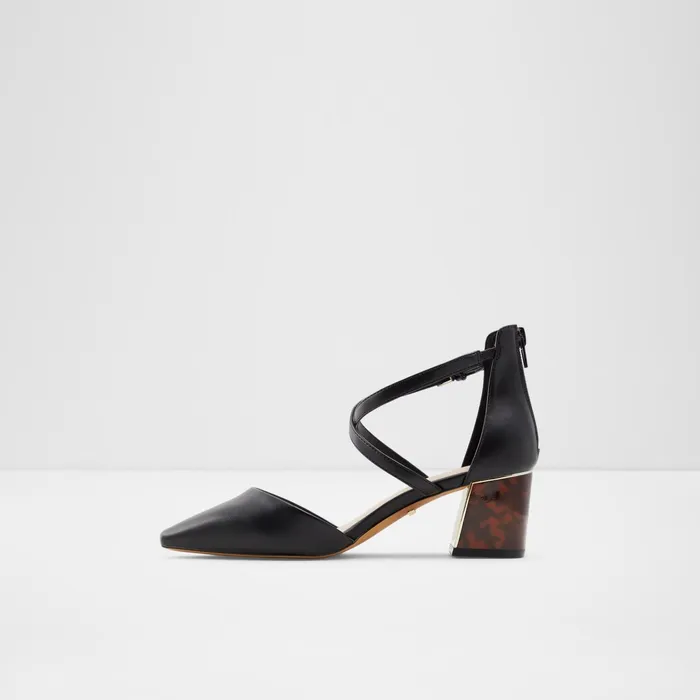 Grarwen Black Synthetic Smooth Women ALDO Heels