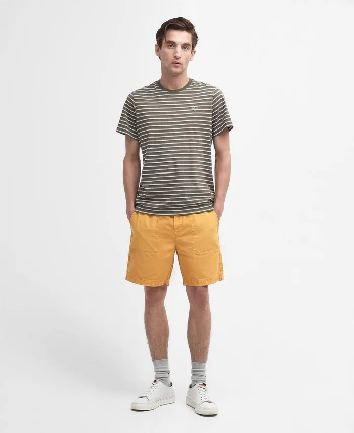 Grindle Shorts Purple Slate Men Barbour Trousers and Shorts