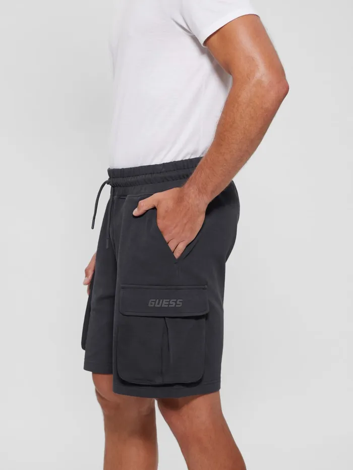 GUESS Activewear Eco Nilo Cargo Shorts Beige 8211 Men