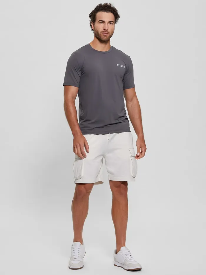 GUESS Activewear Eco Nilo Cargo Shorts Beige 8211 Men