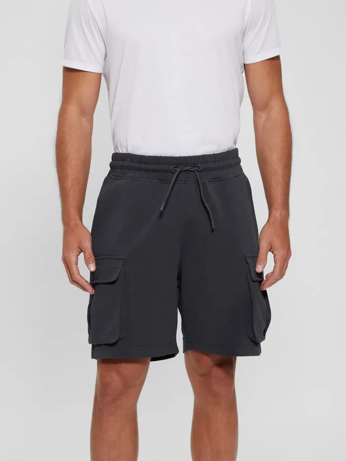 GUESS Activewear Eco Nilo Cargo Shorts Beige 8211 Men