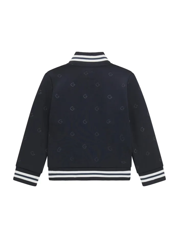GUESS Baby Boy 0 24M Eco Signature G Jacket 3M7 Blue 8211 Kids
