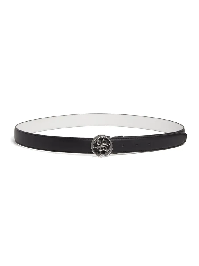 GUESS Belts Kristi Reversible Quattro G Skinny Belt Black 8211 Women