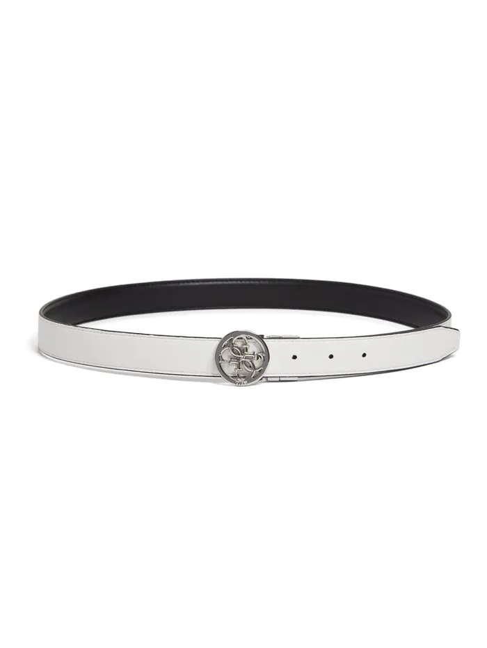GUESS Belts Kristi Reversible Quattro G Skinny Belt Black 8211 Women