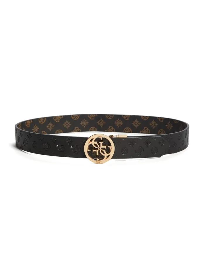 GUESS Belts Peony FauxLeather Belt Brown 8211 Women