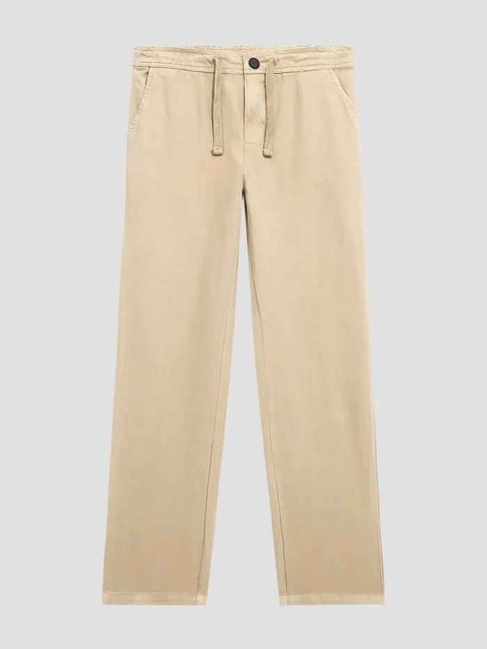 GUESS Big Boy 7 14 Garment Dyed Chino Pants 718 Beige 8211 Kids